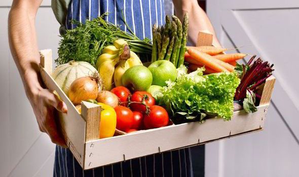 7 portion of fruits and vegetables a day