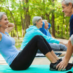 Fitness Workout Exercise Training For Over 60s