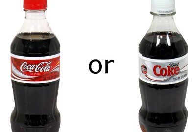 Drop 10lbs in 12 Weeks - Swap Regular to Diet Soda