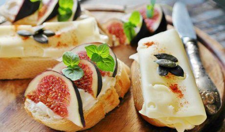 Fig, Cheese, Bread, Food, Cream Cheese