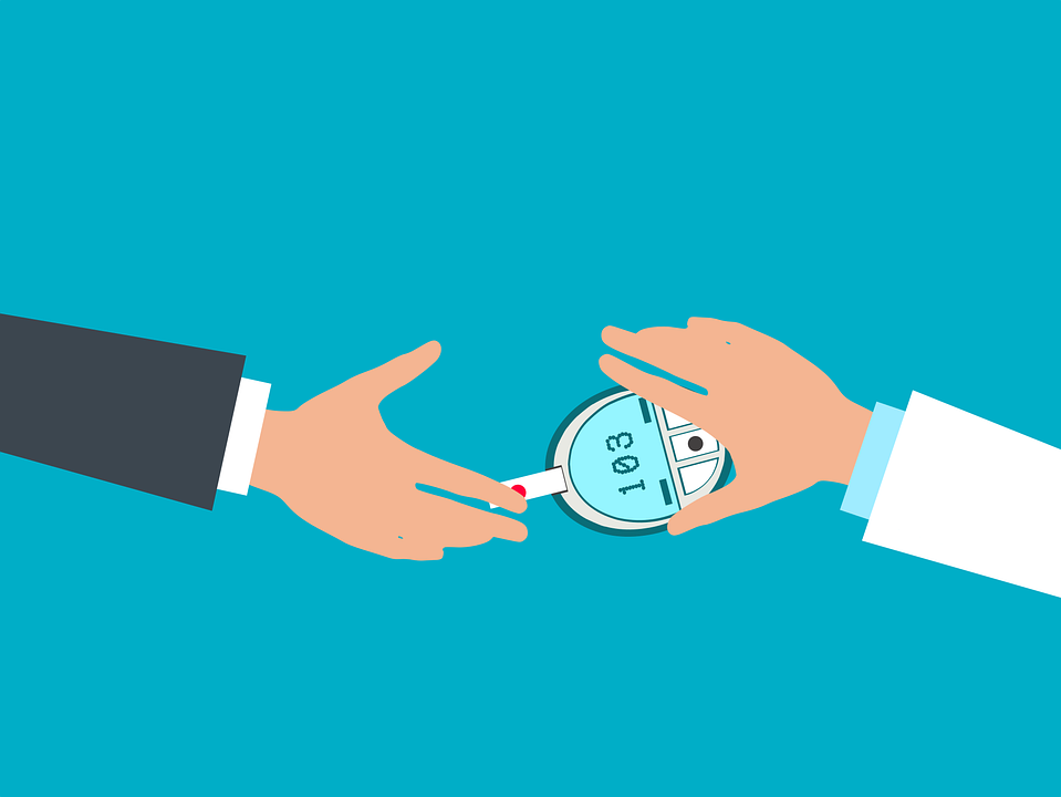 Free Glucose Monitor Diabetes vector and picture