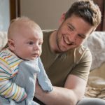 Newborn Hiccups Burping the Baby After Feeding